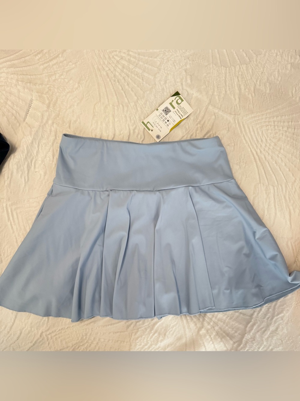 HALARA Light Blue Circle Skirt